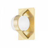 Orbit Wall Sconce Aged Brass
