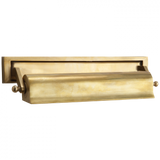 Library Picture Light, 2-Light, Hand-Rubbed Antique Brass, 17.5"W (TOB 2605HAB 2CWG9)