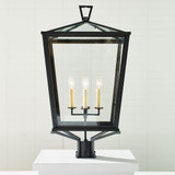 Darlana Post Outdoor Lantern, 4-Light, Bronze, Clear Glass, 31"H (CHO 7113BZ 2MYJU)
Visual Comfort & Signature Collection