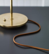 Visual Comfort & Co. Signature Collection Clemente Table Lamp, 1-Light, Brass, Black, 20.75"H (ARN 3010HAB-BLK 2K3PA) 