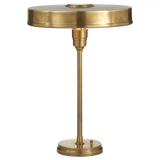 Carlo Table Lamp, 1-Light, Hand-Rubbed Antique Brass, 21"H (TOB 3190HAB 2G22P)