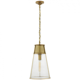 Robinson Pendant, 1-Light, Hand-Rubbed Antique Brass, Seeded Glass, 11.75"W (TOB 5753HAB-SG 2V5PF)