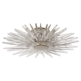 Quincy Flush Mount, LED, Polished Nickel, 17.25"W (CHC 4509PN-CA CHPLE)