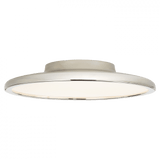 Visual Comfort & Co. Signature Collection Dot Flush Mount, LED, Polished Nickel, 13.75"W (PB 4000PN CHVHY) 