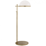 Visual Comfort & Co. Signature Collection Dulcet Medium Pharmacy Floor Lamp, 1-Light, Antique-Burnished Brass, 43.5"H (KW 1240AB-WG CHVFP) 