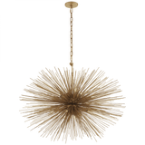 Visual Comfort & Co. Signature Collection Strada Chandelier, 20-Light, Gild, 38"W (KW 5074G 2N4C7) 