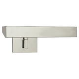 Visual Comfort & Co. Signature Collection McClain Hardwired Picture Light, 2-Light, Polished Nickel, 12"W (SP 2600PN CHXDR) 