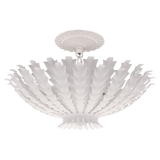 Visual Comfort & Co. Signature Collection Hampton Chandelier, 3-Light, Plaster White, 16.75"W (ARN 4011PW CHZCH) 