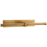 Axis Picture Light, 1-Light, LED, Antique-Burnished Brass, 18"W (KW 2733AB CTVKH)