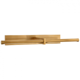 Axis Picture Light, 1-Light, LED, Antique-Burnished Brass, 24"W (KW 2734AB CTVKL)