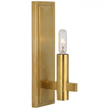 Sonnet Wall Sconce, 1-Light, Antique Burnished Brass, No Shade, 10"H (CHD 2630AB CU1FR)