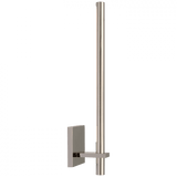 Visual Comfort & Co. Signature Collection Axis Wall Sconce, LED, Polished Nickel, 19.75"H (KW 2735PN CU3C1) 