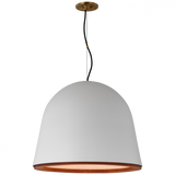 Murphy Large Pendant, 1-Light, Wood, 19.25"H (S 5126PW CU3CM)