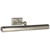 Visual Comfort & Co. Signature Collection Cabinet Maker's Picture Light, 2-Light, Antique Nickel, 18"W (SL 2705AN 28UT6) 