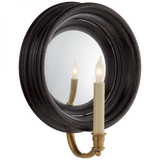 Visual Comfort & Co. Signature Collection Chelsea Reflection Wall Sconce, 1-Light, Tudor Brown Stain, 12.25"H (CHD 1186TB 25U5E) 