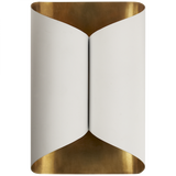 Selfoss Wall Sconce, 2-Light, Plaster White, 11"H (ARN 2036PW 2K3NT)