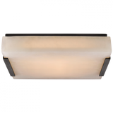 Covet Flush Mount, LED, Bronze, Alabaster, 14.25"W (KW 4113BZ-ALB CPTXX)