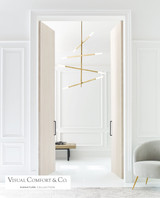 Rousseau Large Articulating Chandelier, 1-Light, LED, Antique-Burnished Brass, Etched Crystal Shade, 3"W (KW 5593AB-EC CPXRZ)
Visual Comfort & Signature Collection