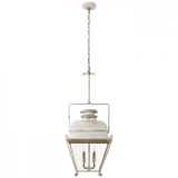 Visual Comfort & Co. Signature Collection Holborn Lantern Pendant, 4-Light, Old White, Clear Glass, 18.25"W (CHC 2216OW 2K0QJ) 