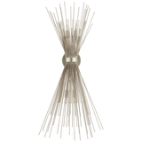 Strada Wall Sconce, 6-Light, Burnished Silver Leaf, 36"H (KW 2075BSL CHVFY)