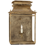 Flea Market Lantern Wall Sconce, 1-Light, Gilded Iron, 18"H (SK 2301GI 2MZHM)