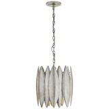 Hatton Chandelier, 4-Light, Burnished Silver Leaf, 14.75"W (S 5047BSL 2R6ZA)