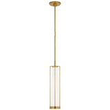 Calix Pendant, 1-Light, Hand-Rubbed Antique Brass, White Glass, 5.5"W (TOB 5276HAB-WG CPYU9)