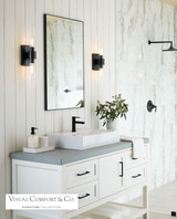 Presidio Bathroom Wall Sconce, 2-Light, Bronze, Clear Glass, 23"H (S 2164BZ-CG CTZEY)
Visual Comfort & Signature Collection