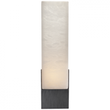 Covet Bathroom Wall Sconce, 1-Light, Bronze, Alabaster, 16"H (KW 2112BZ-ALB 2UZVY)