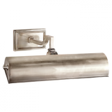 Dean Picture Light, 1-Light, Brushed Nickel, 13.5"W (AH 2701BN 22LKT)