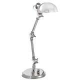 The Pixie Desk Lamp, 1-Light, Polished Nickel, 18.5"H (SL 3025PN 28WRK)
