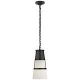Robinson Pendant, 1-Light, Bronze, White Glass, 7.5"W (TOB 5752BZ-WG 2V5P3)