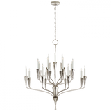 Aiden Chandelier, 20-Light, Polished Nickel, 40.5"W (CHC 5503PN CQ0QC)
Visual Comfort & Signature Collection