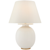 Hans Medium Table Lamp, 1-Light, Ivory, Linen Shade, 29.75"H (CS 3658IVO-L CTYJ6)