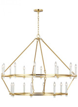 Visual Comfort & Co. Studio Collection Marston 2 Tier Large Chandelier 