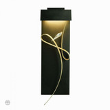 Hubbardton Forge Rhapsody Wall Sconce, 1-Light, LED, Soft Gold, Sterling, Swarovski Crystal, 26.75"H (205440-LED-84-85-CR 5DGW47) 