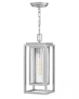 Hinkley Republic Medium Hanging Lantern 12V, 1-Light, LED, Silver, 16.75"H (1002SI-LV 9Q7JN) 