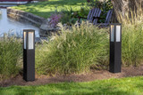 Hinkley Taper Pathway Lighting Black Bollard 