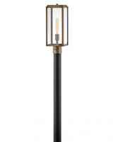 Hinkley Max Pier Mount Light, LED, Dark Bronze, Light Bronze, 7"W (2591BU-LL 9Q8JT) 