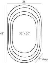 Arteriors Home Georgina Mirror 
