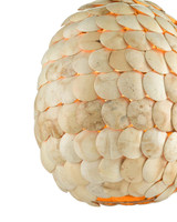 Currey and Company Buko Coco Cream Pendant 