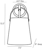 Arteriors Home Ian Wall Sconce 