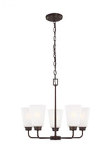 Generation Lighting Five Light Chandelier, Generation Lighting - Seagull 3115205EN3-710 A7VWC 