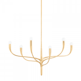 Hudson Valley Labra Chandelier Gold 10"W x 13.75"H 