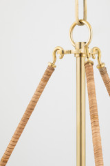 Somerset Pendant Brass