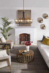 Cyan Designs Lucila Gilded Flat Coffee Table 