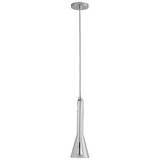 Liberty Mini Pendant, 1-Light, LED, Clear Glass, Clear Shade, 5"W (3-652-14 3ZQC3)