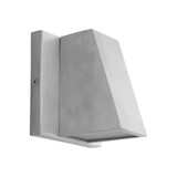 Oxygen Titan Outdoor Wall Sconce, 1-Light, LED, Brushed Aluminum, 4.75"H (3-708-16 42Q2U) 