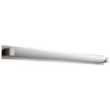 Oxygen Balance Vanity, 2-Light, LED, Satin Nickel, Matte White Shade, 48.5"W (3-549-24 3ZNF0) 