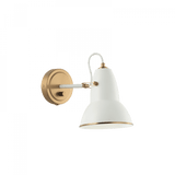 Matteo Lighting Buzz Wall Sconce, 1-Light, White, 8.40"H (S08411AGWH 305XQZ1) 